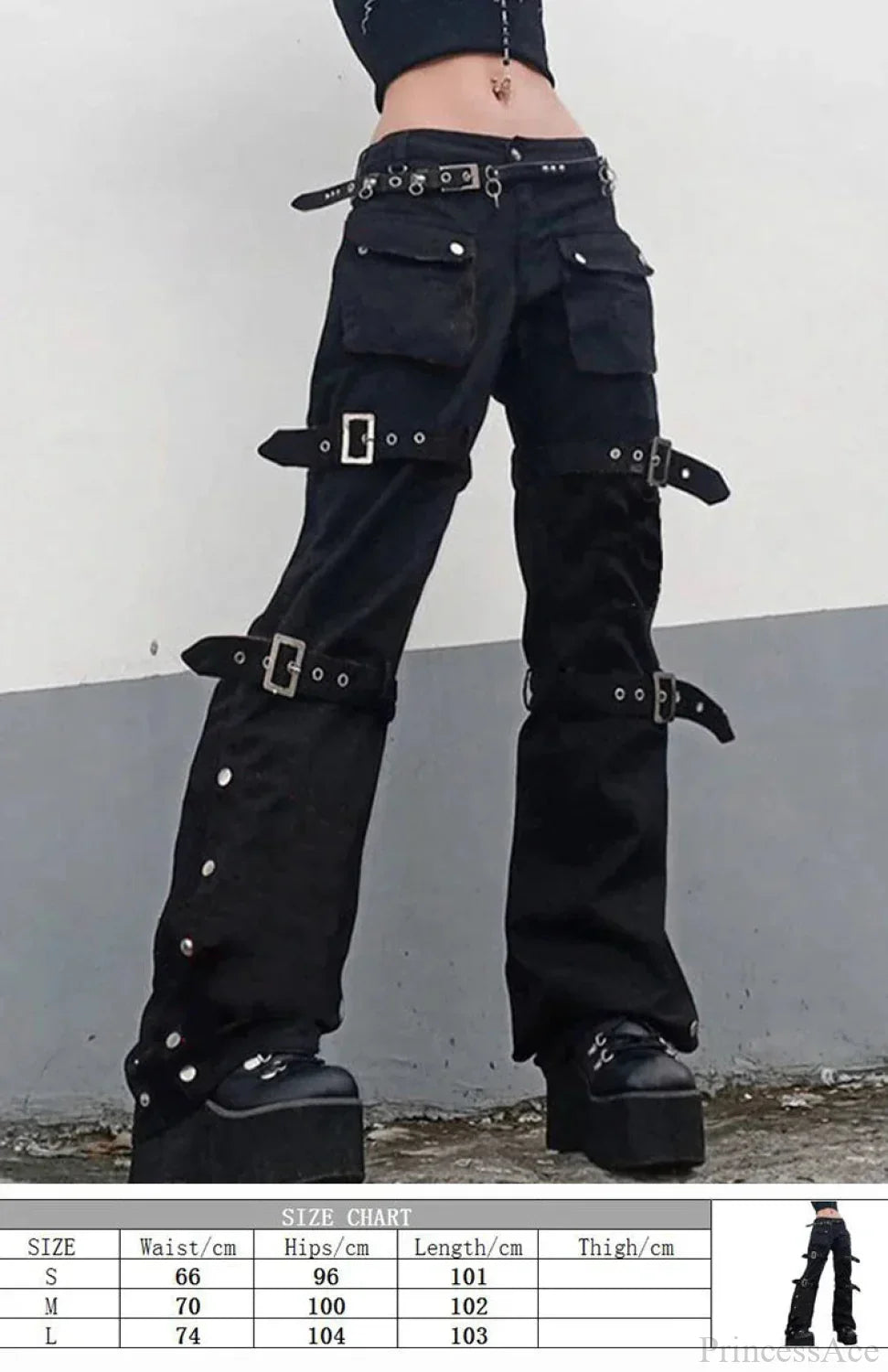 Dress Gothic Denim Rebel Pant