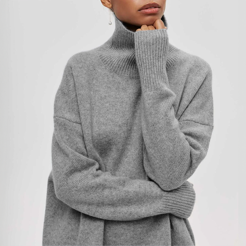 Glenda | Knitted turtleneck sweater