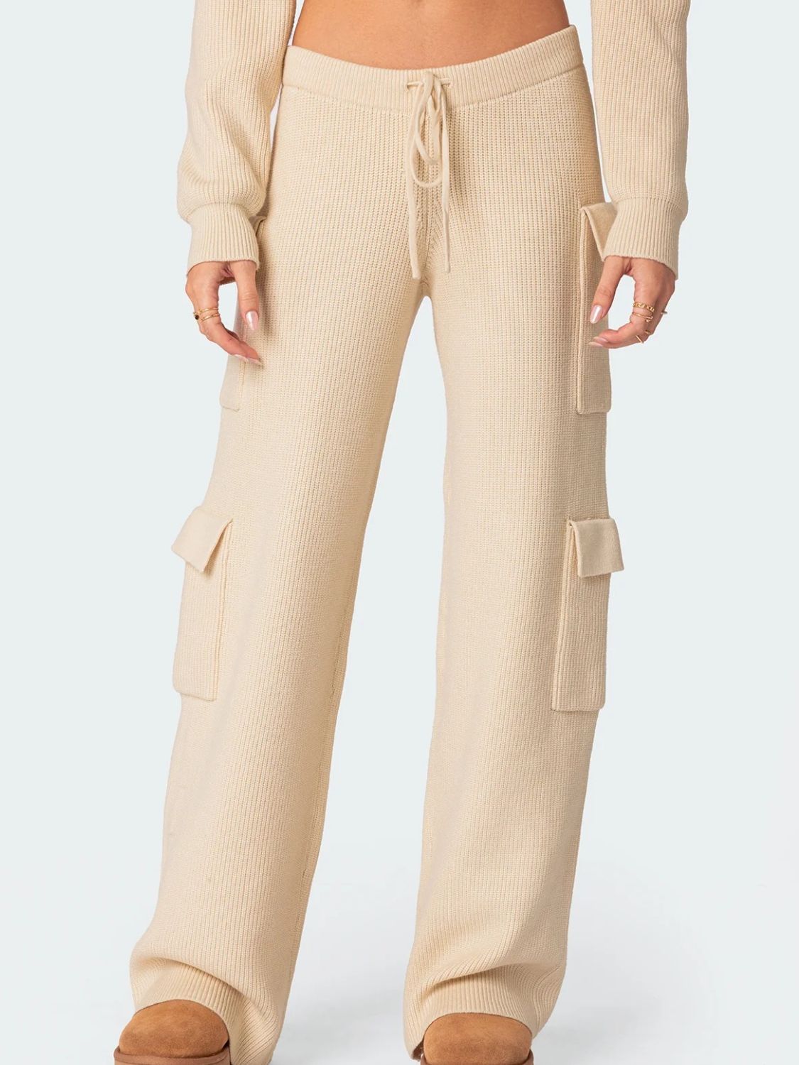 Tatjana | Long sleeve hoodie top and pants sweater set