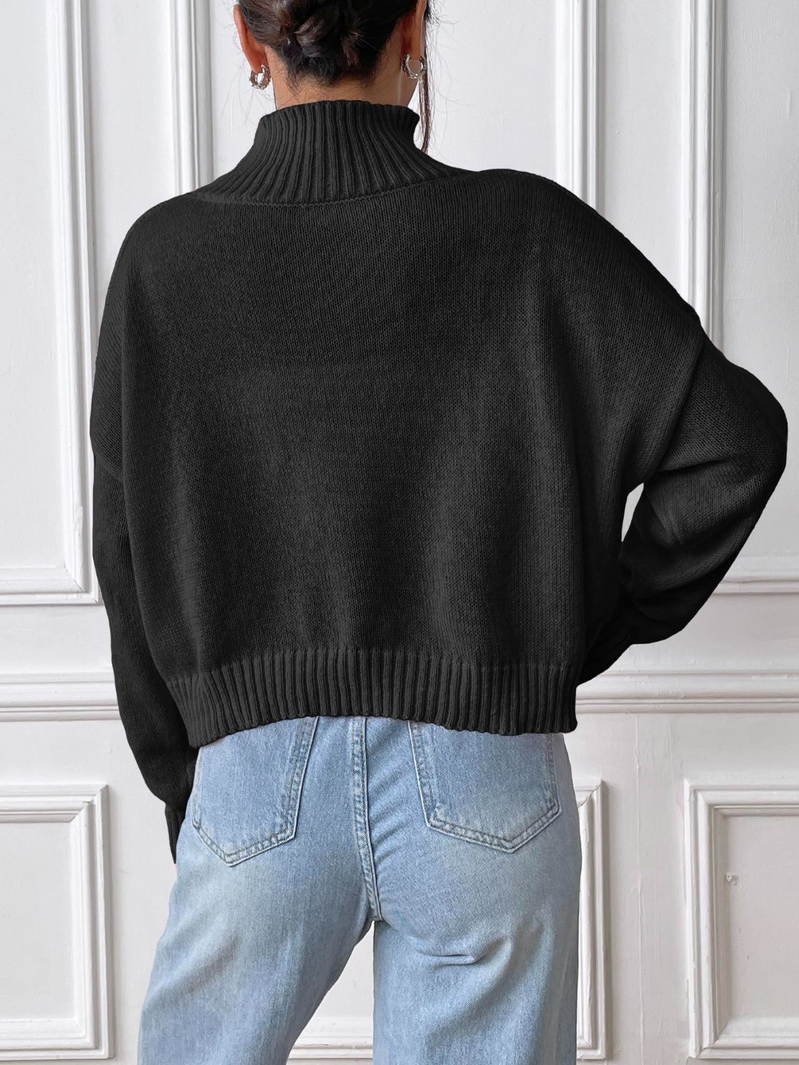 Alessa | Heart turtleneck with long sleeves