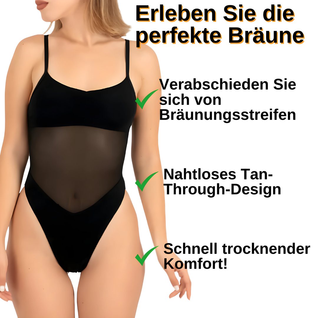 Tara® | Tan-Through Swimsuit