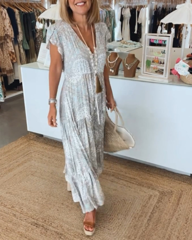 Rosalie® | Holiday Dress With Slit
