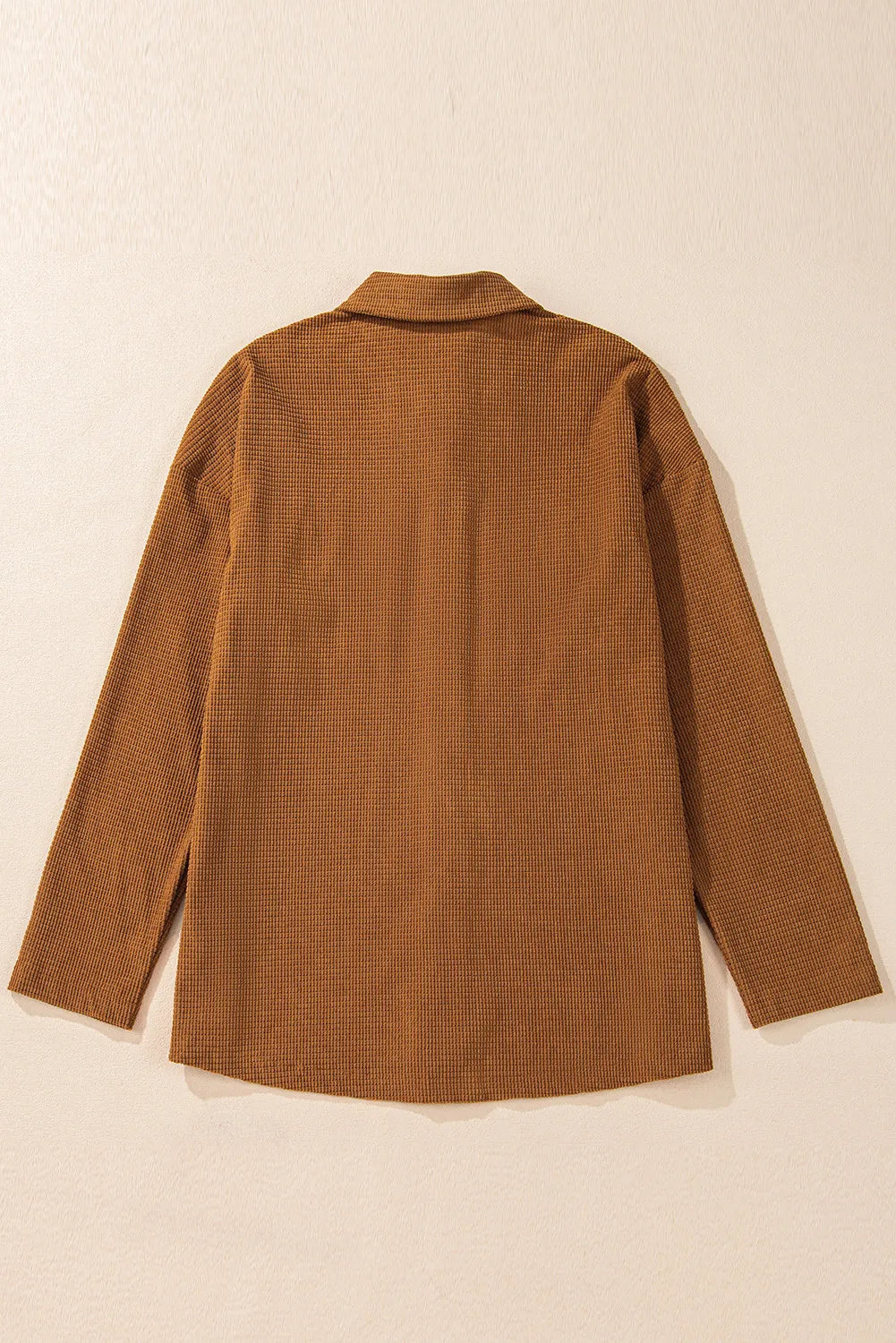 Jacqueline | Long sleeve jacket with pockets and snap buttons