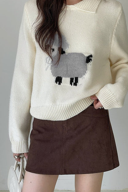 A-Line Mini Tassel Waist Skirt