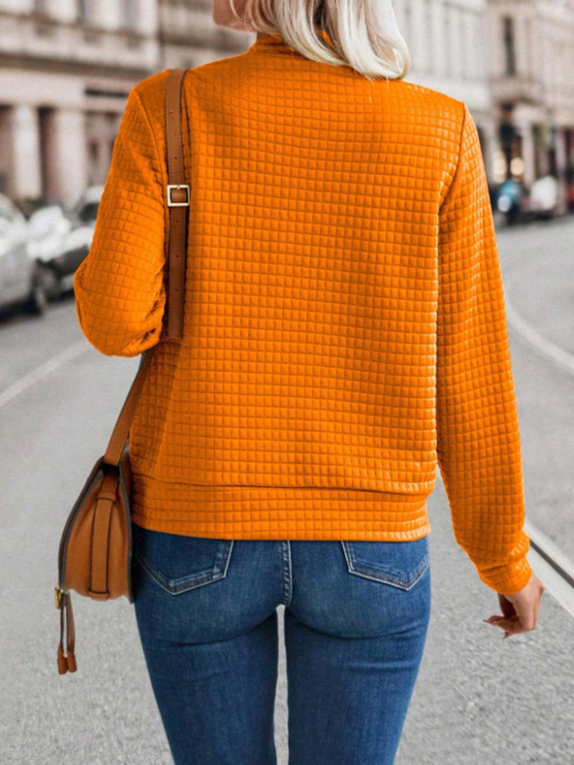 Sigrid | Long sleeve jacket with zip
