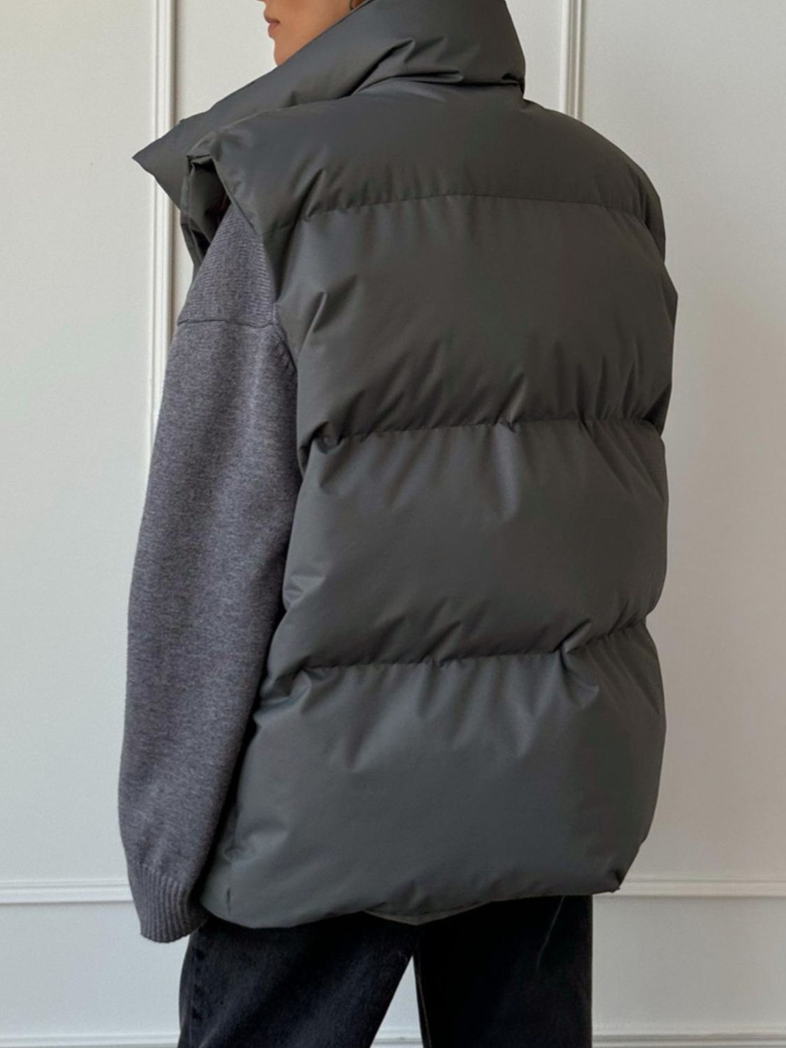 Rocio | Zip-up turtleneck sweater