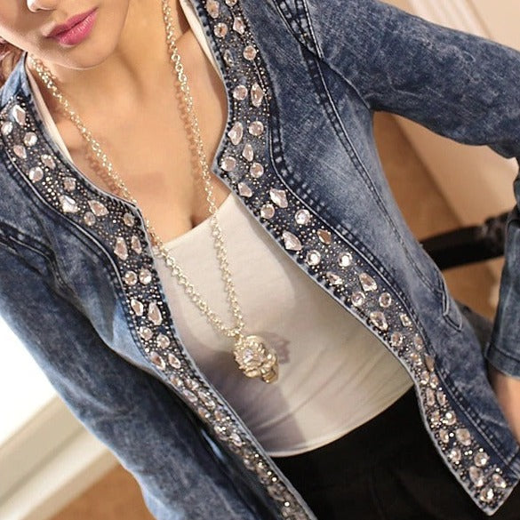 Viviana | Soft and shiny jacket
