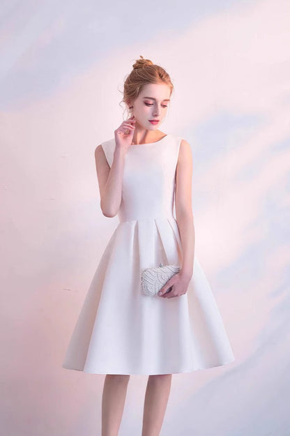 Elegant Bow Mini Party Dress