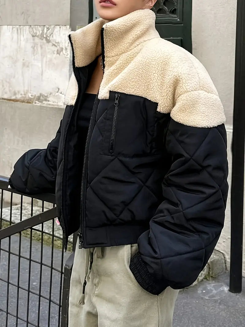Fabiola | Softly padded jacket with zip