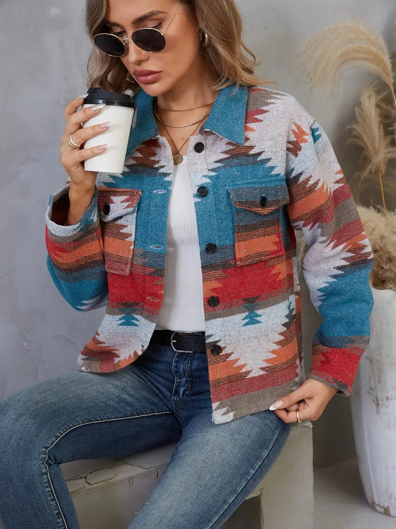 Carla | Vintage style cotton jacket