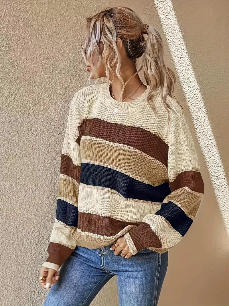 Dana | Striped knit sweater