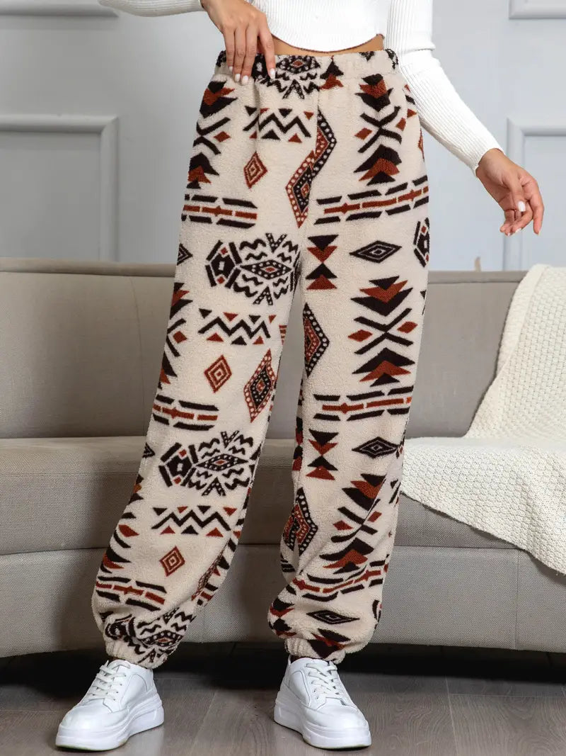 Inés | Knitted jogging pants with skinny trousers