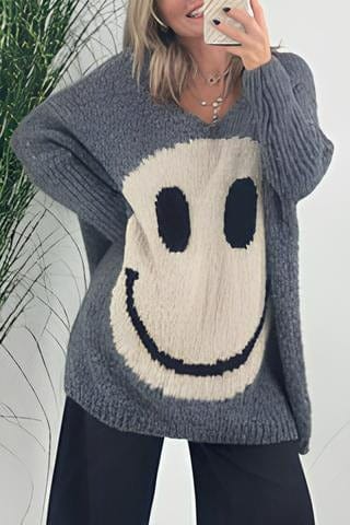 Liset® | Smiley sweater for women