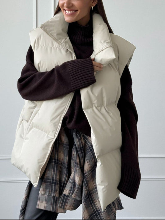 Rocio | Zip-up turtleneck sweater
