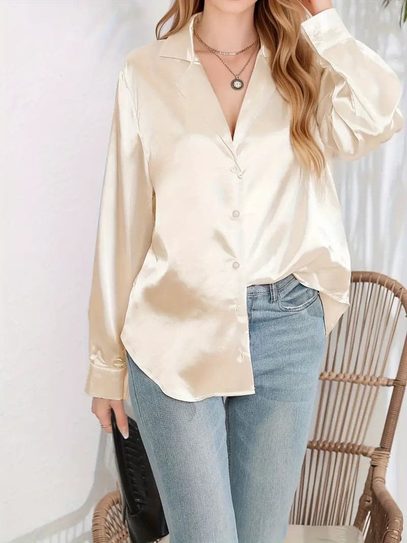 Odette® | Cropped Blouse With A Designer Cut