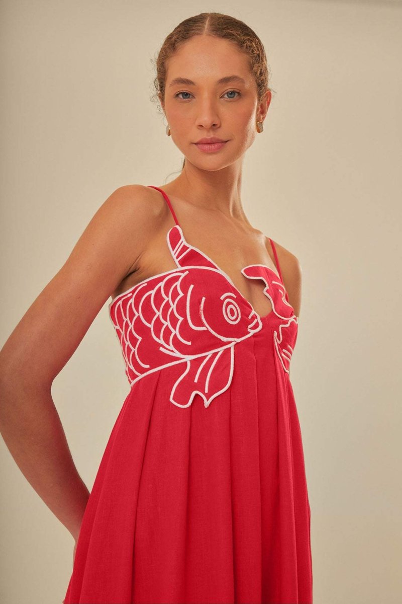 Margarita® | Maxi Slip With Embroidery