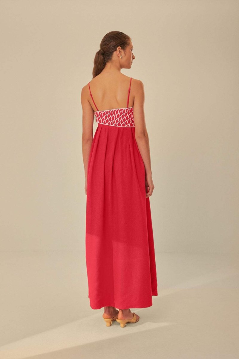 Margarita® | Maxi Slip With Embroidery