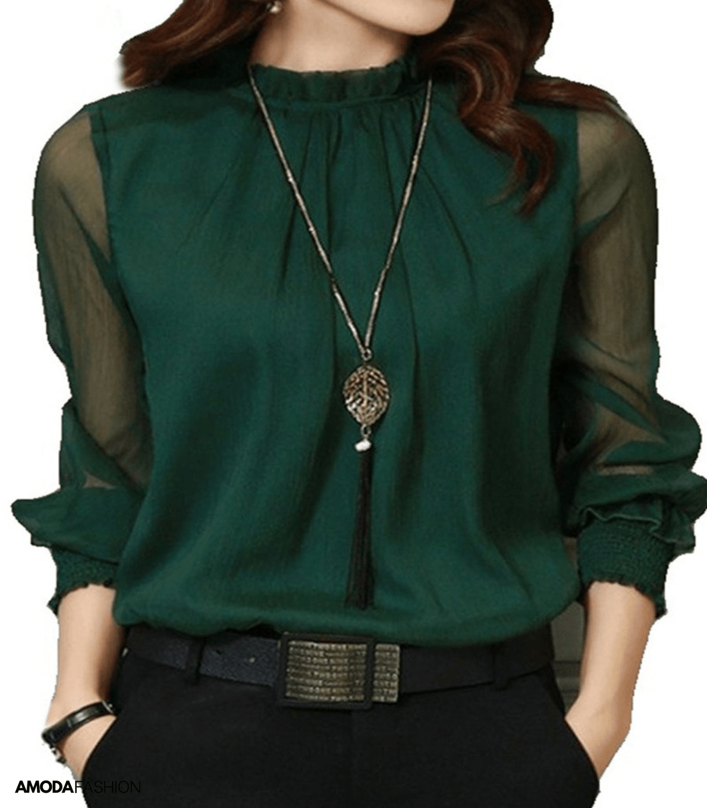 Brusset® | Blouse With Neckline
