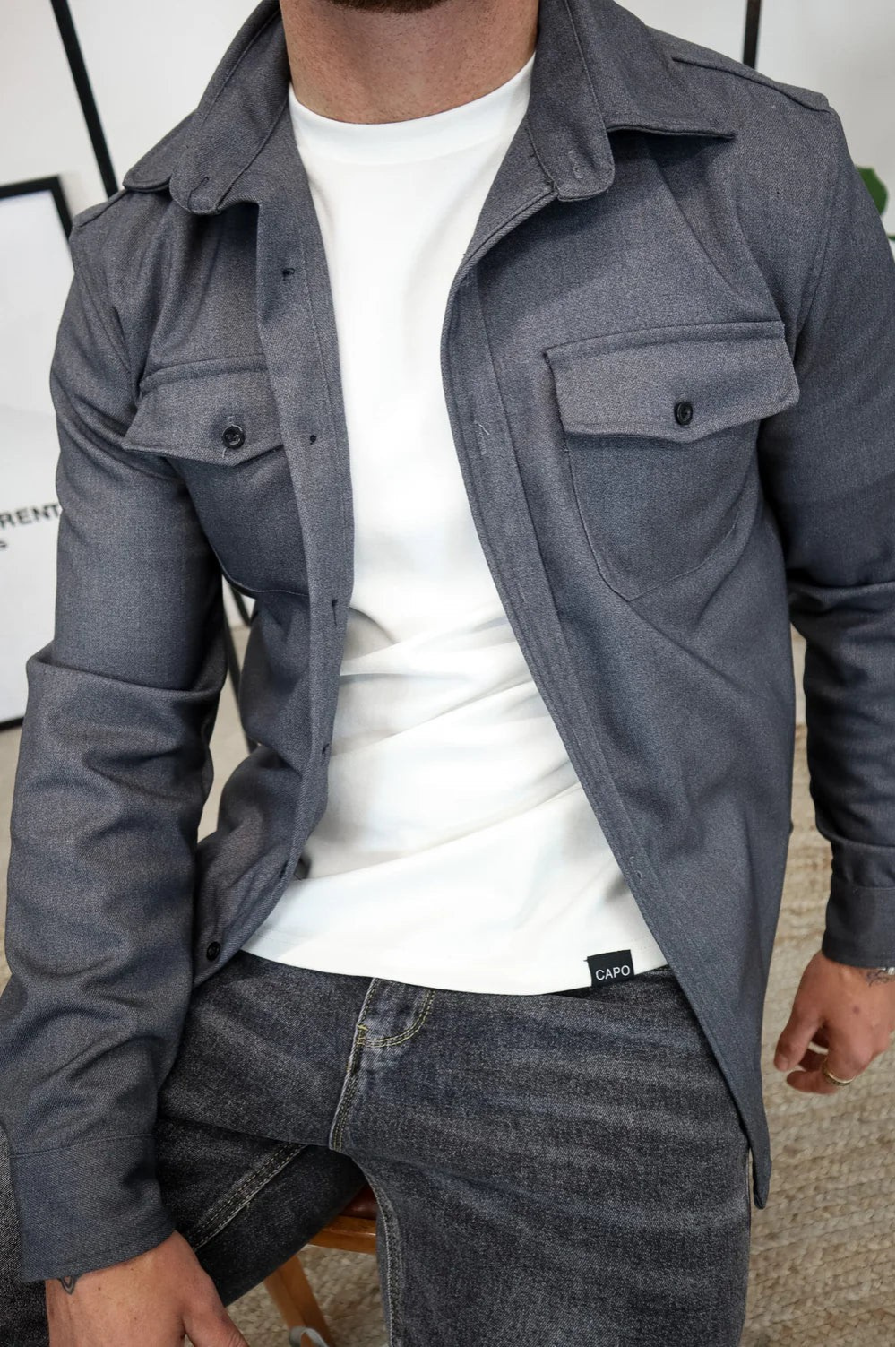 Elijah | Stylish Casual Overshirt