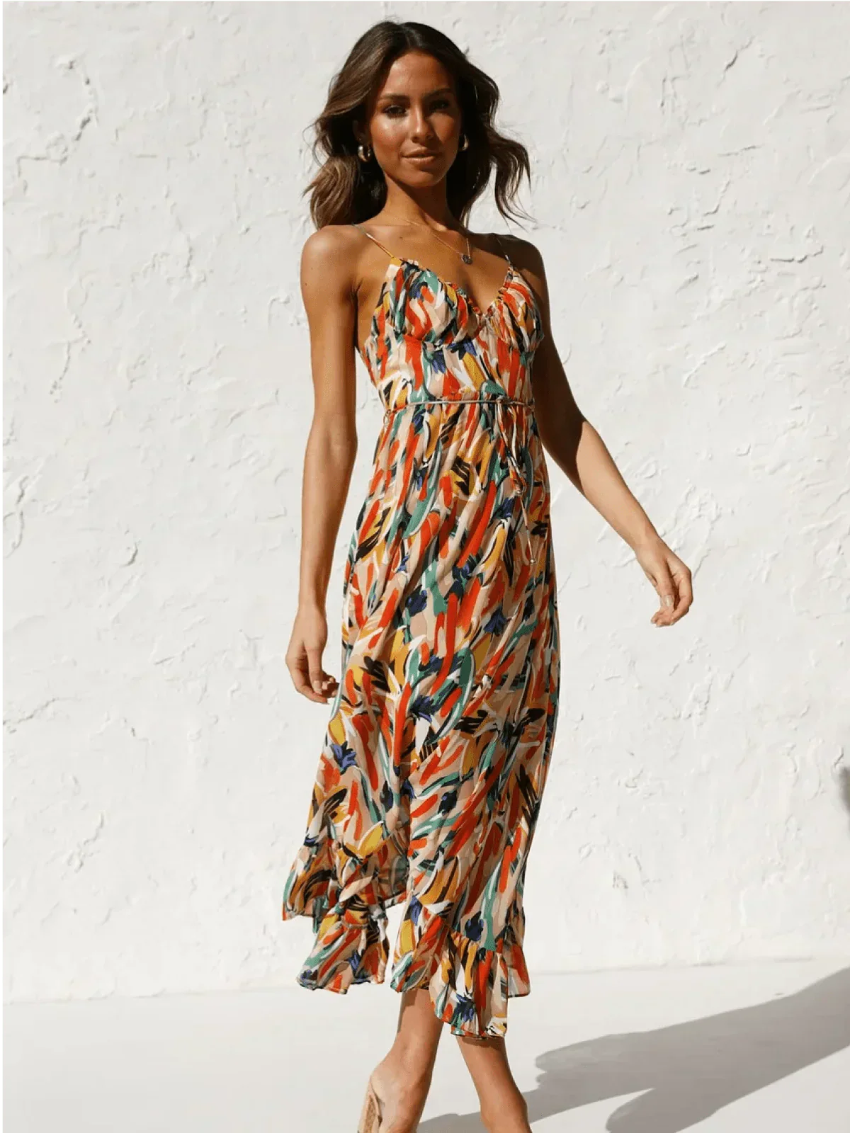 Samantha® | Colorful Midi Dress