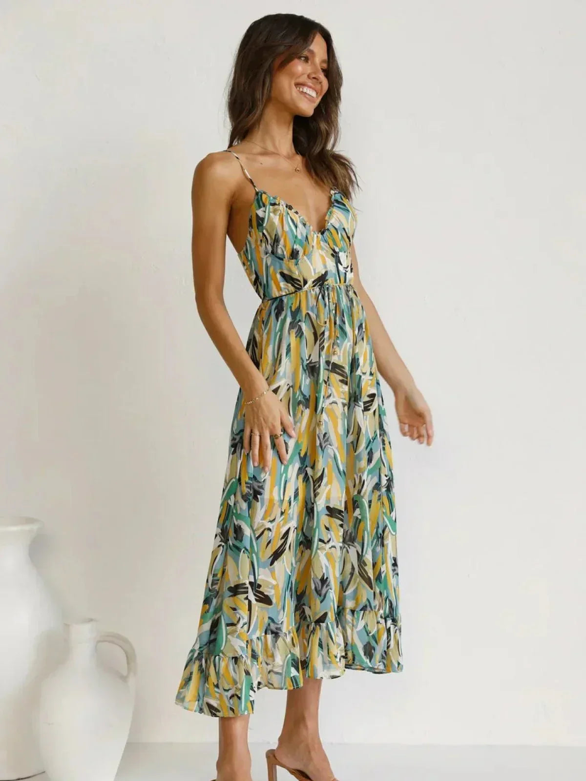 Samantha® | Colorful Midi Dress