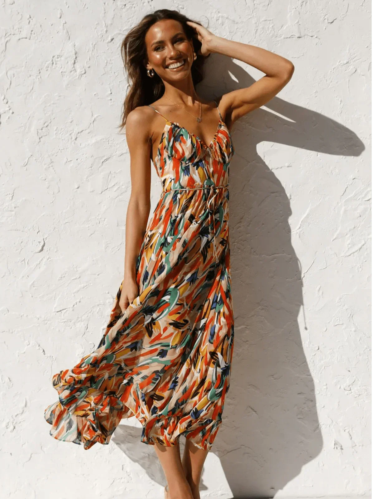 Samantha® | Colorful Midi Dress