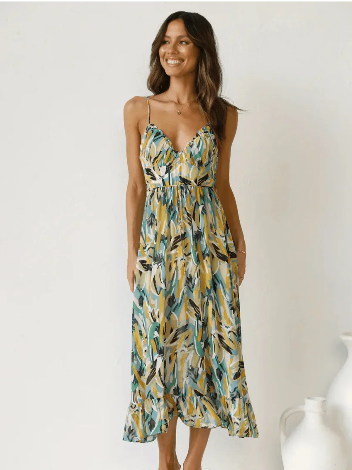 Samantha® | Colorful Midi Dress