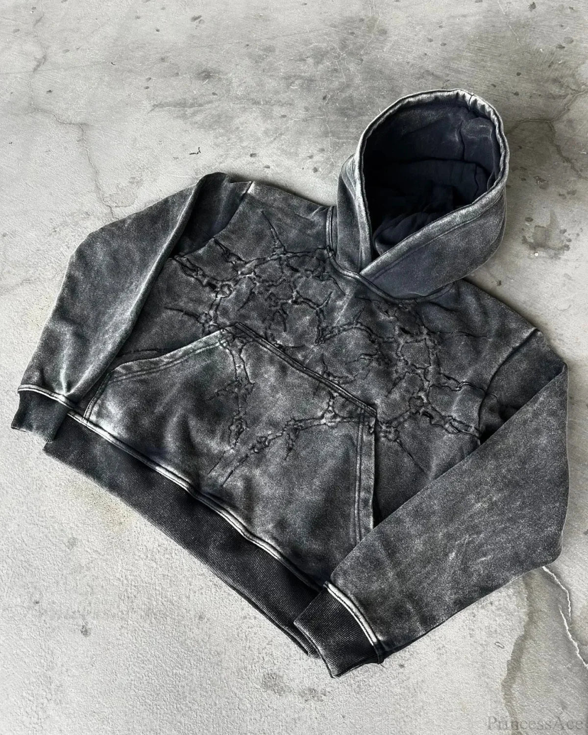 Embroidery Vintage Gothic Hoodie