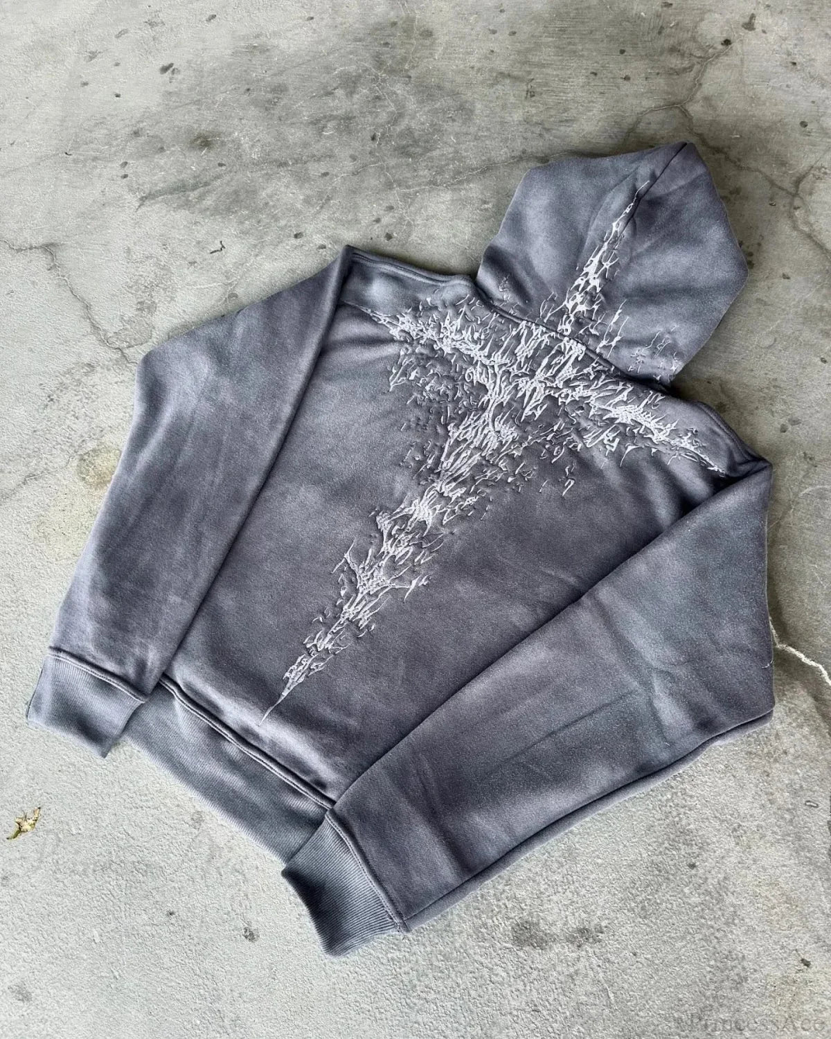 Embroidery Vintage Gothic Hoodie