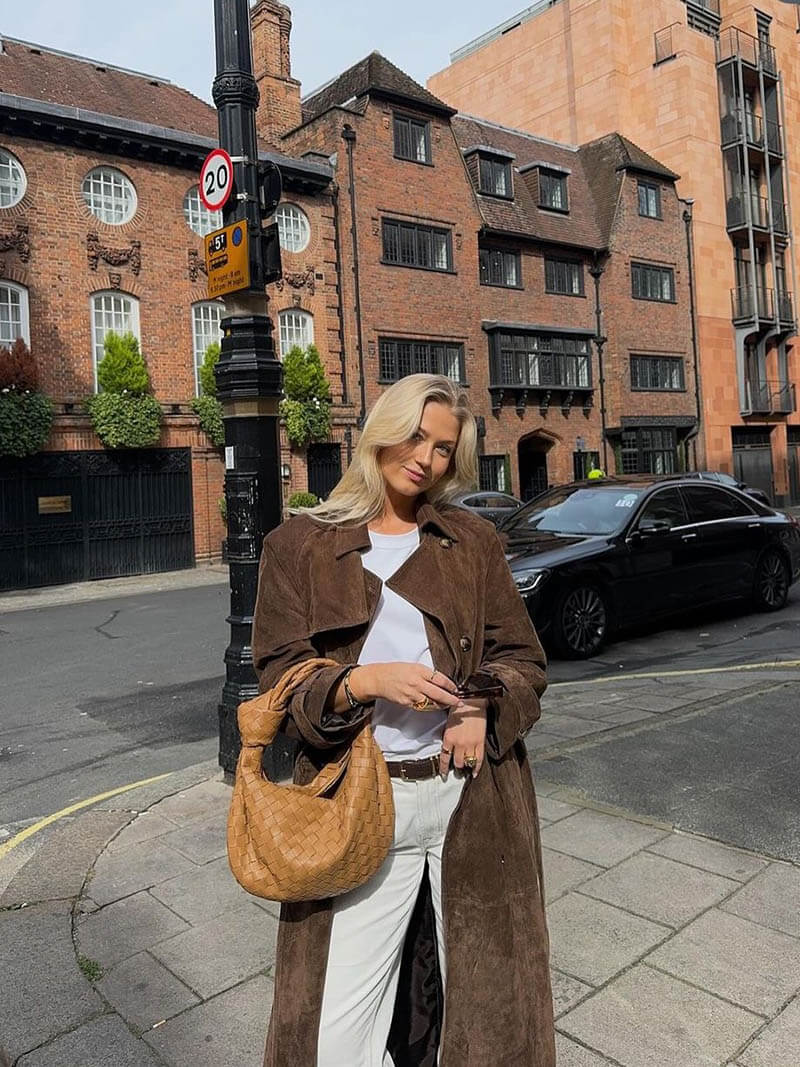 Maite® | SUEDE GABBARD