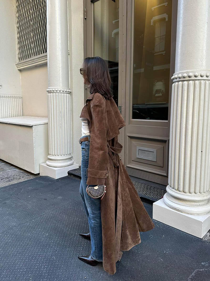 Matilde | Emilia Su��de trench coat