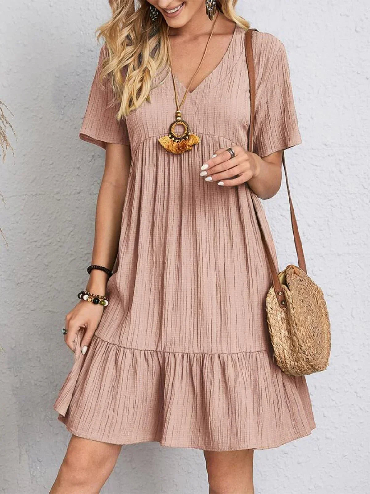 Jacinta® | Elegant Dress With Belly Cover