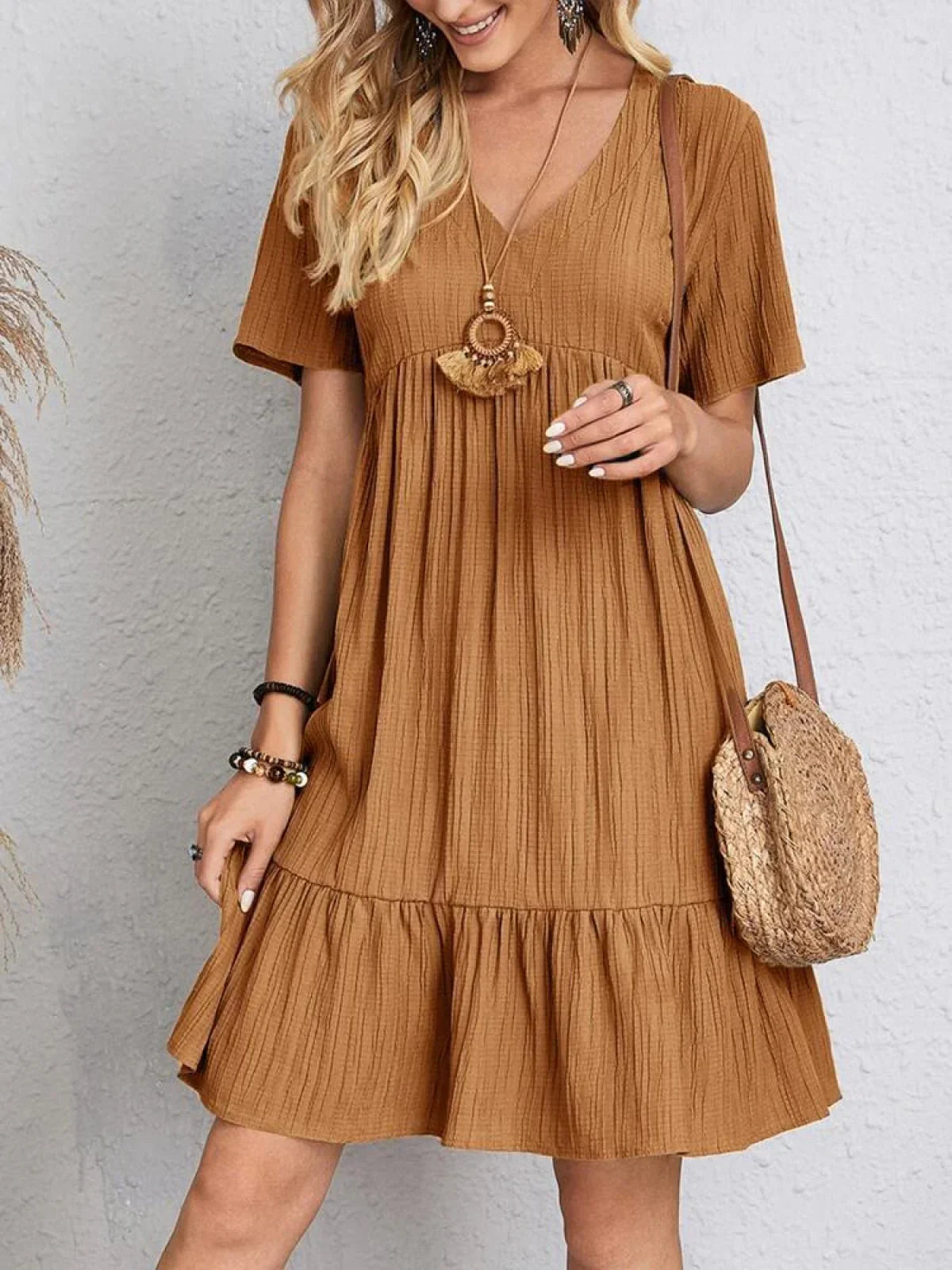 Jacinta® | Elegant Dress With Belly Cover