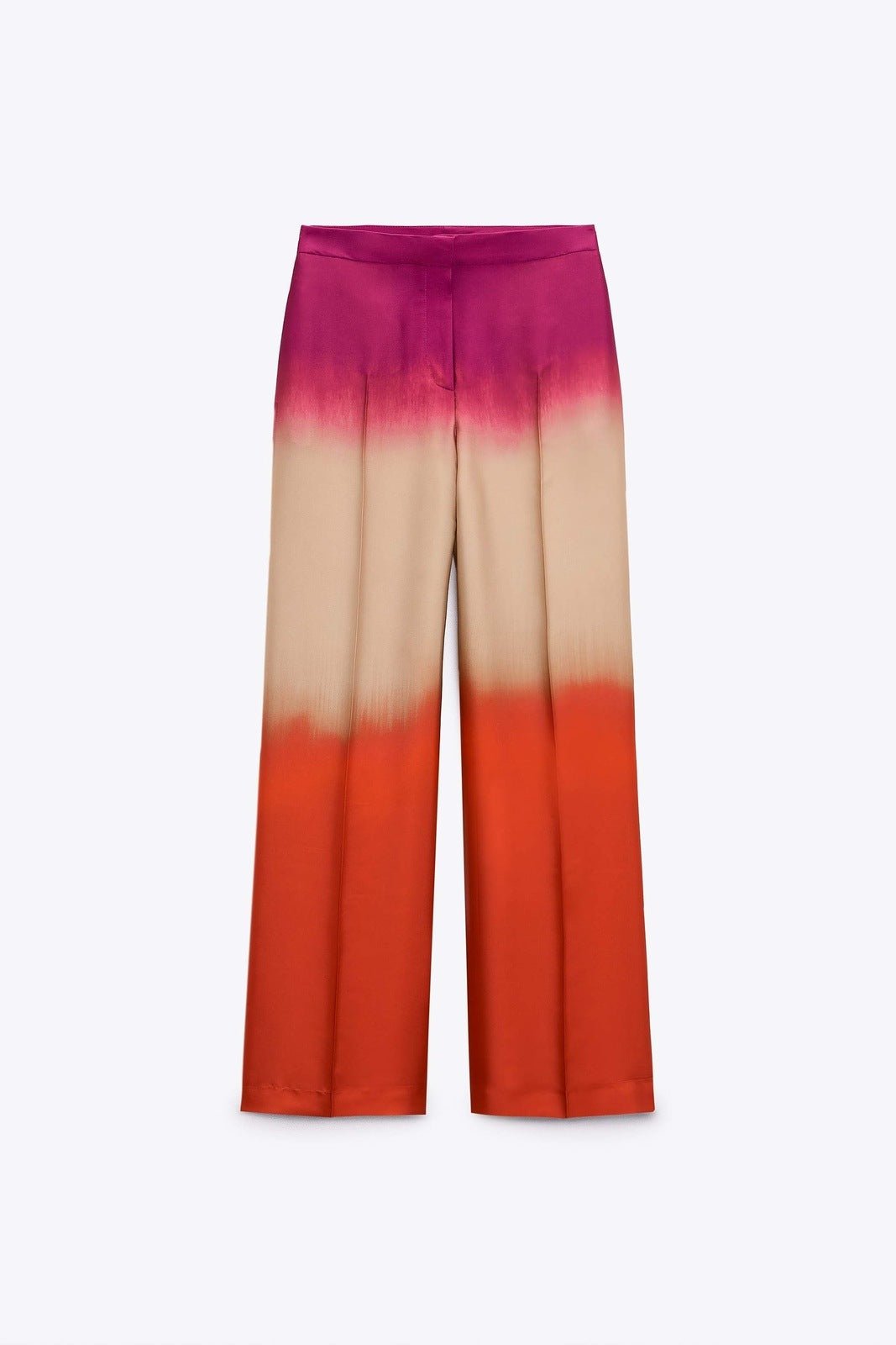 Samanta® | Printed Satin Set With Color Gradient