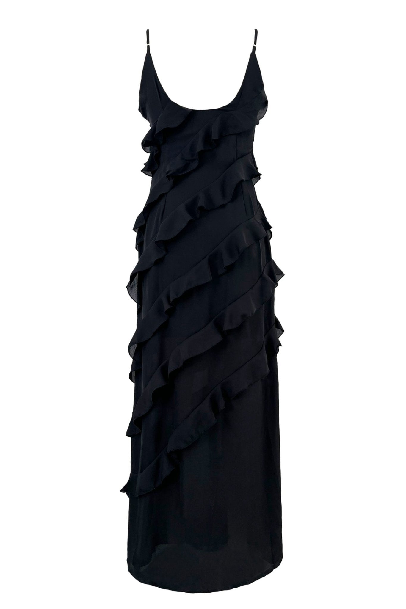 Paula® | Maxi Chiffon Slip With Ruffles