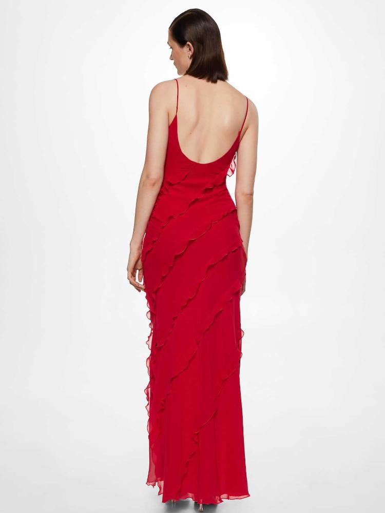 Paula® | Maxi Chiffon Slip With Ruffles