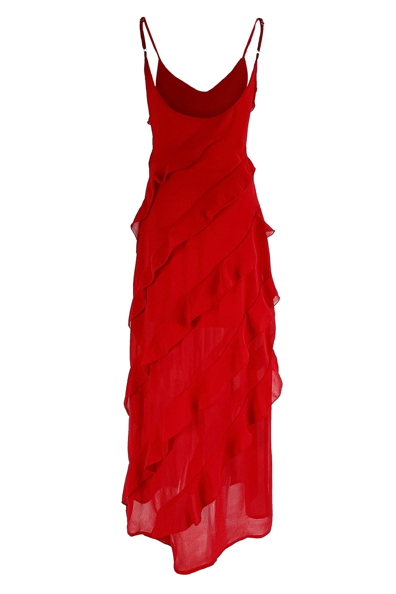 Paula® | Maxi Chiffon Slip With Ruffles