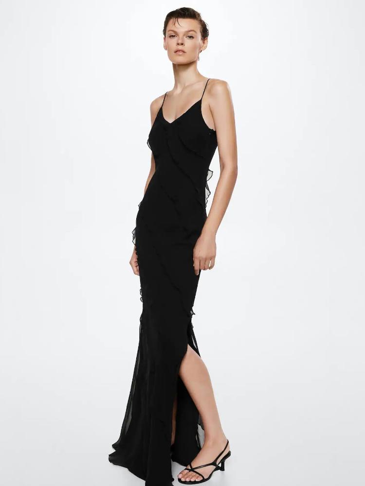 Paula® | Maxi Chiffon Slip With Ruffles