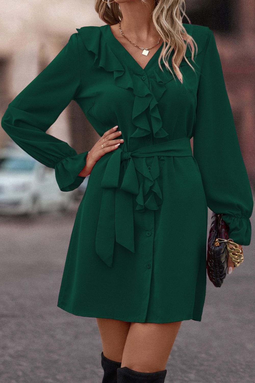 Sara® | Elegant and casual winter dress