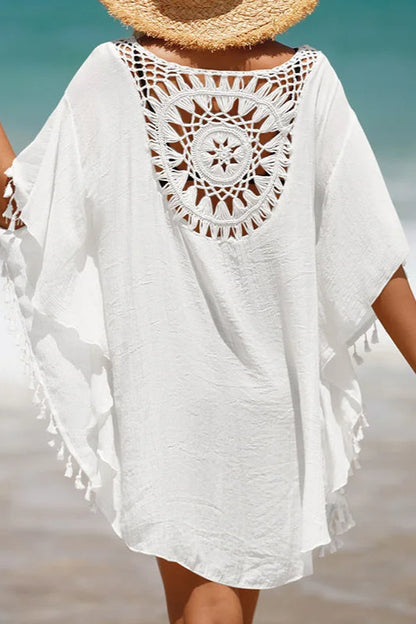 Crochet Cover Up Boho Dress