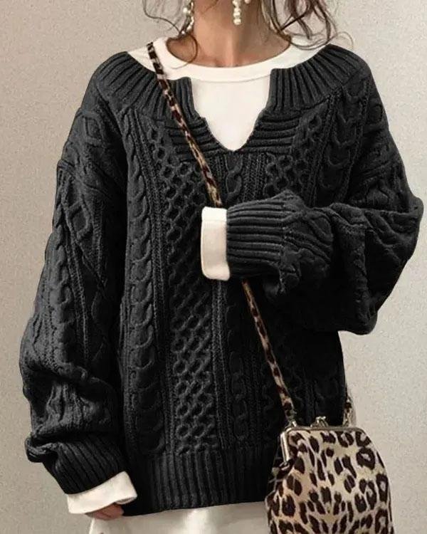 Francisca | Fashionable and effortless winter sweater