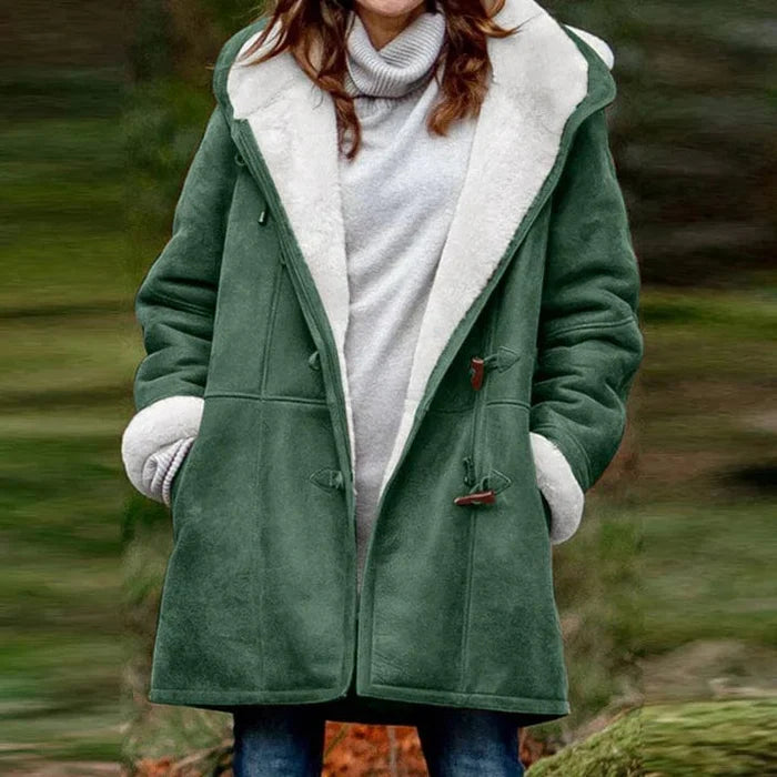 Otilia | Coat with lambskin lining