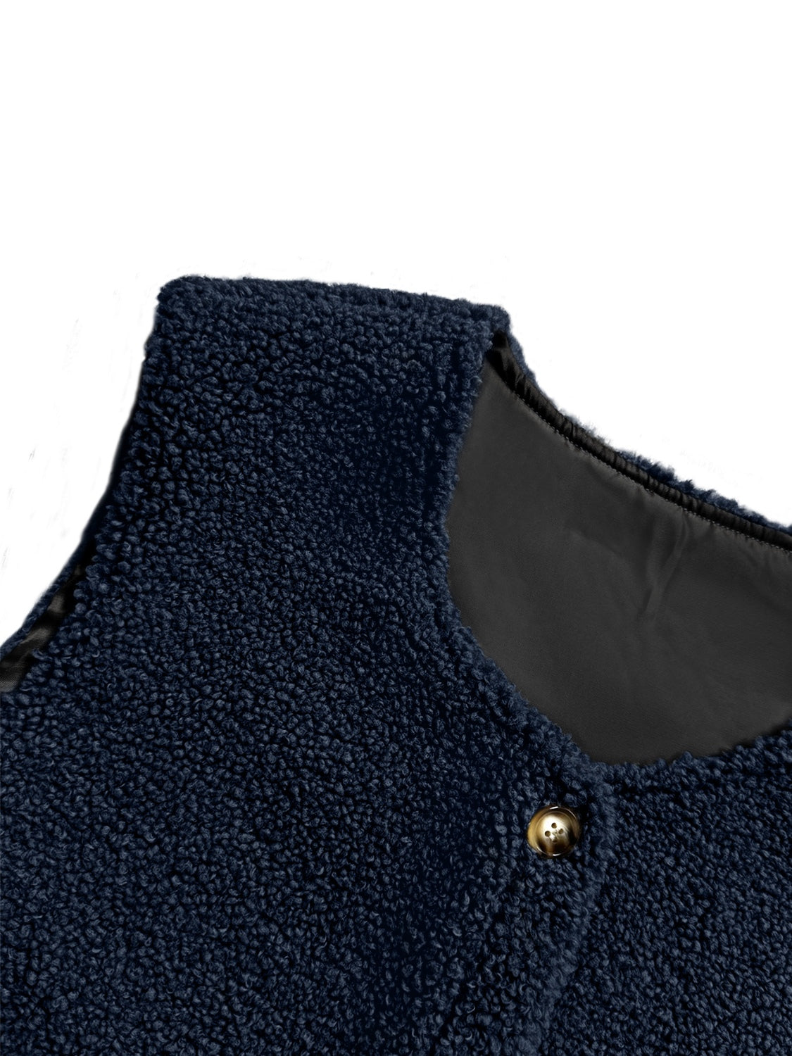 Caridad | Buttoned vest coat with pockets