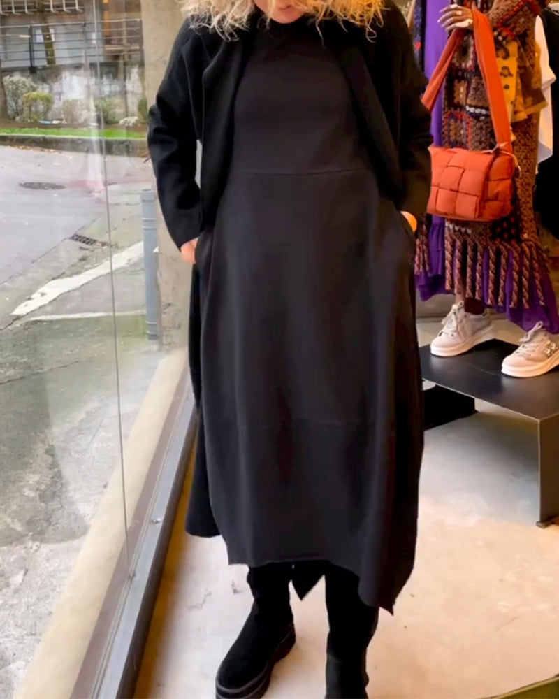 Frieda | Long dress with pockets