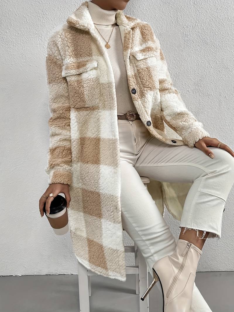 Bianca| Fashionable and minimalist winter coat