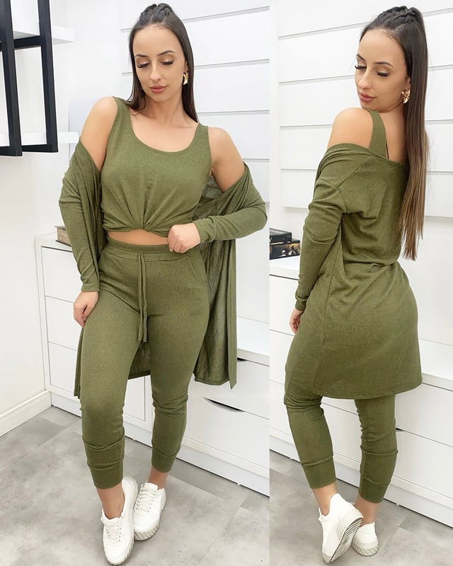 Oriana | Elegant tricolor set for women