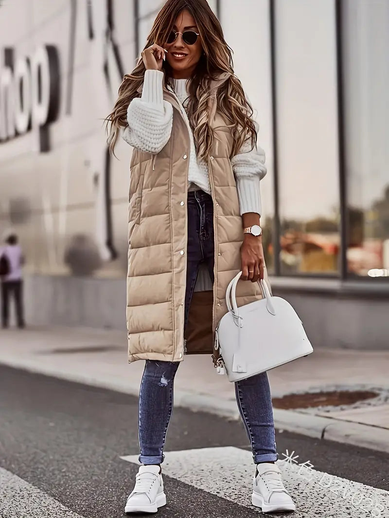 Malena | Warm and comfortable long body warmer