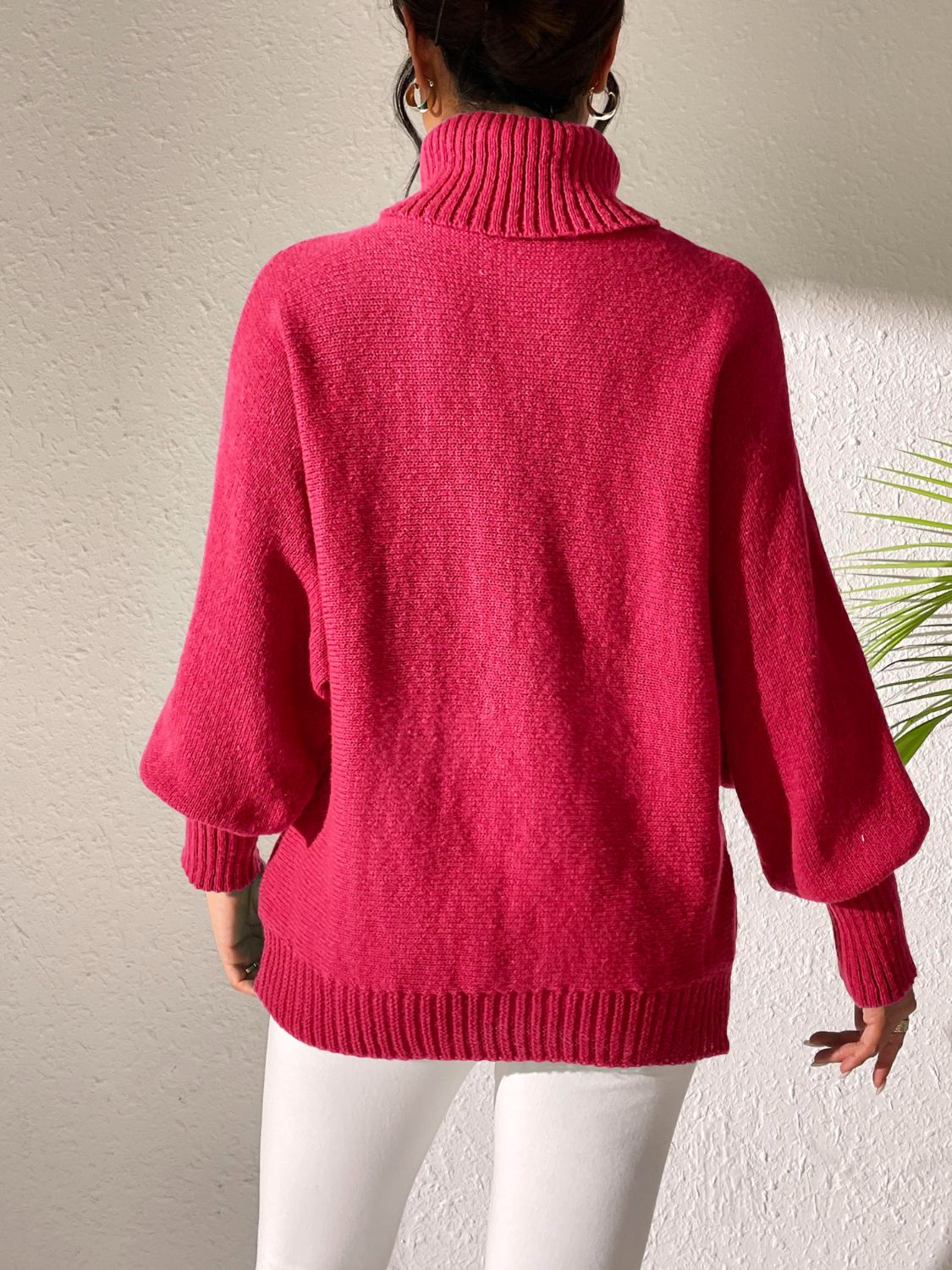 Monica | Heart turtleneck with long sleeves