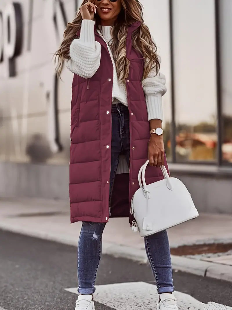 Malena | Warm and comfortable long body warmer
