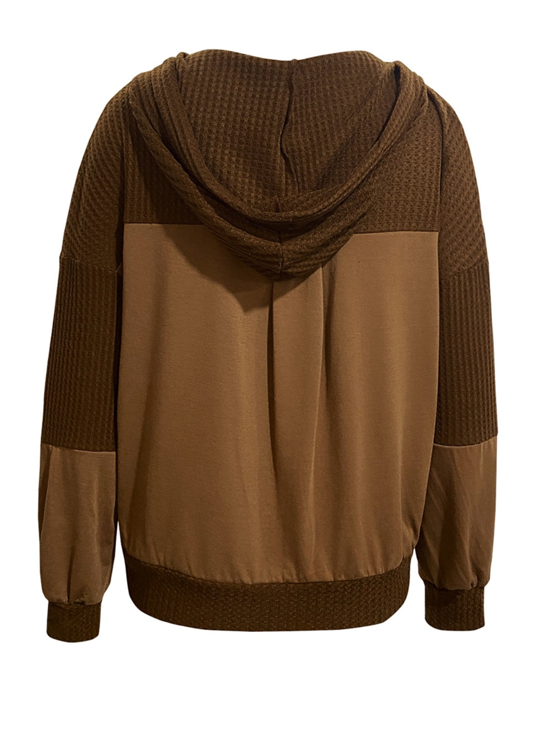 Vittoria | Contrast drawstring hoodie with long sleeves
